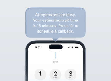 Give Callers the Option to Receive a Callback image