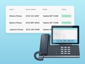 Seamless Desk Phone Setup image