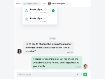 Connect with clients on WhatsApp for Business image