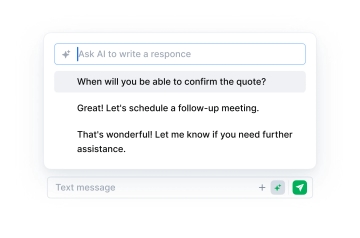 Respond faster to text messages image