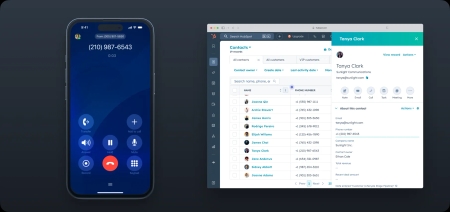 The settings connecting AI voice agents to CRMs