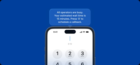 Automated callback flow illustration