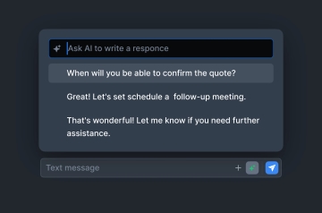 AI-Suggested Replies for Faster Responses image