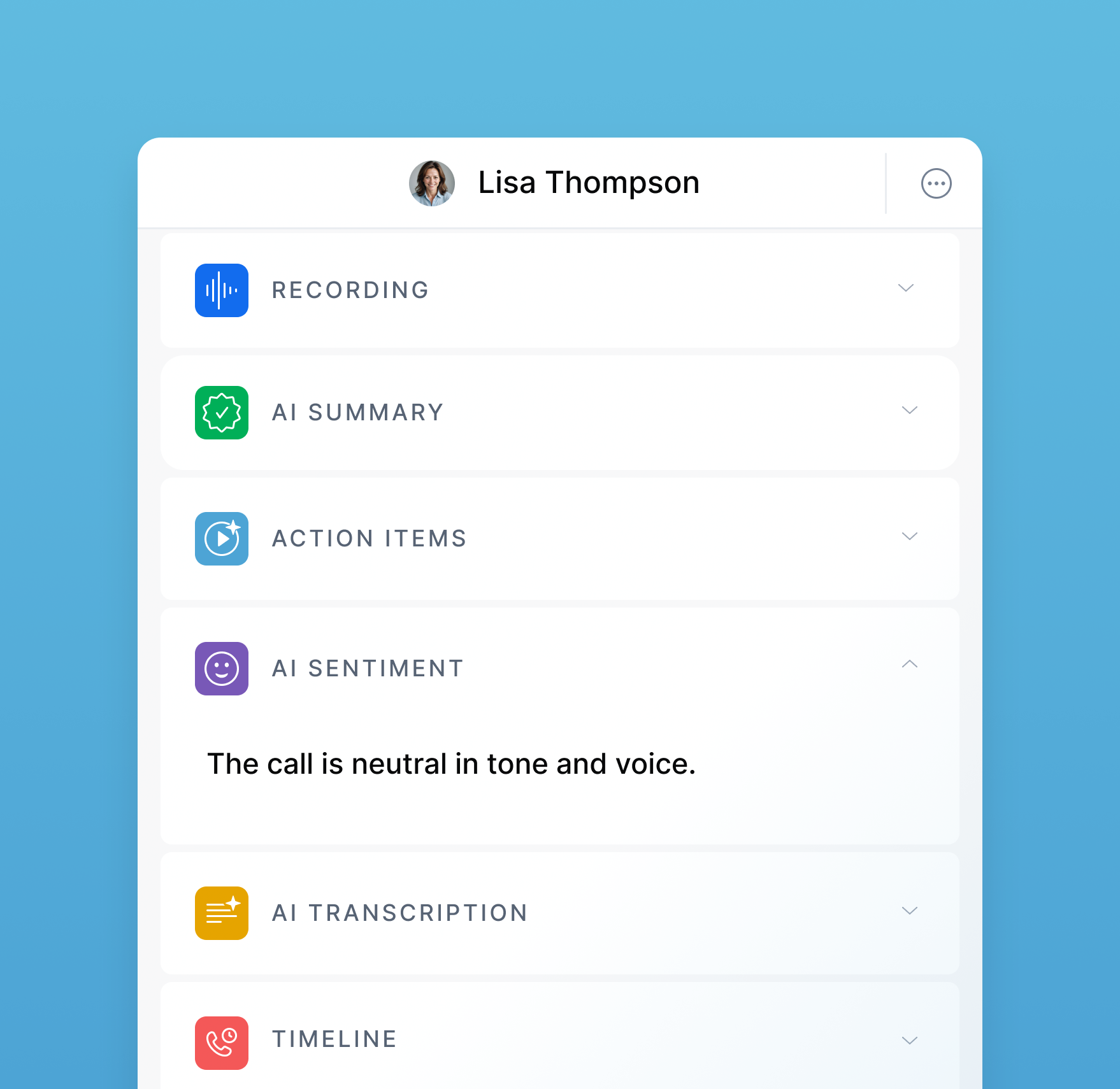 Understand customer sentiment in every interaction