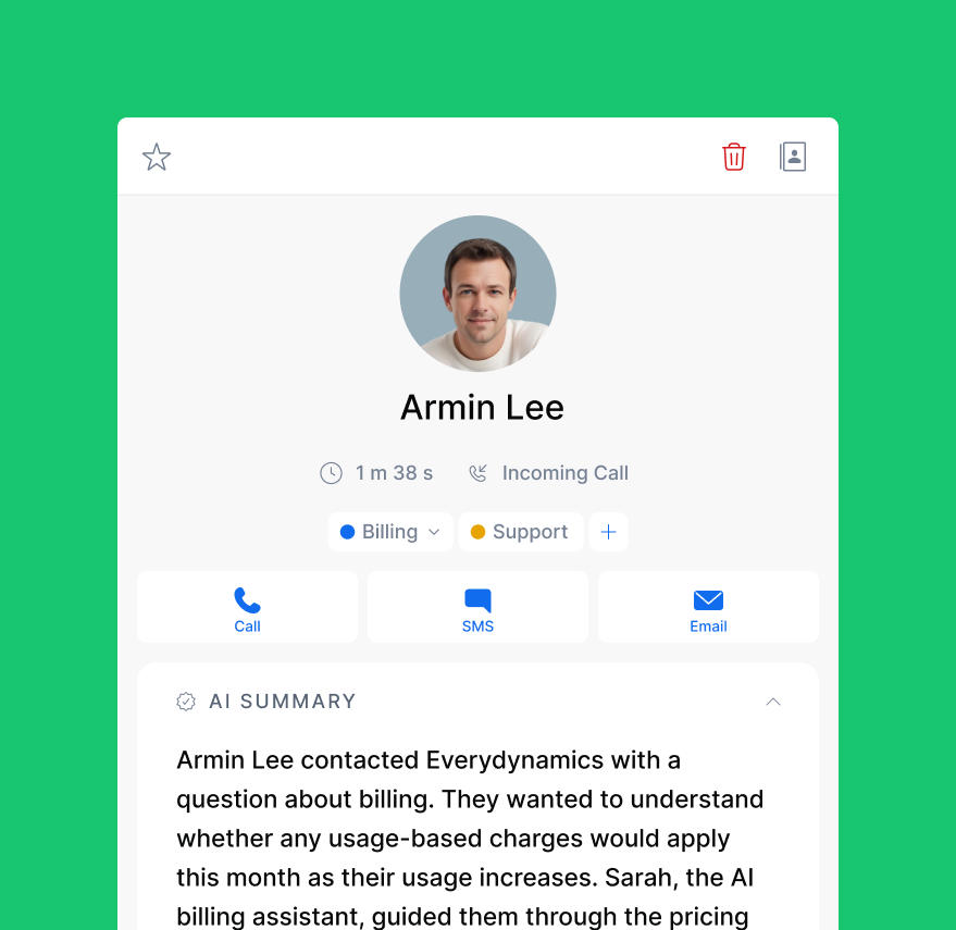 Resolve customer issue faster with AI voice agents