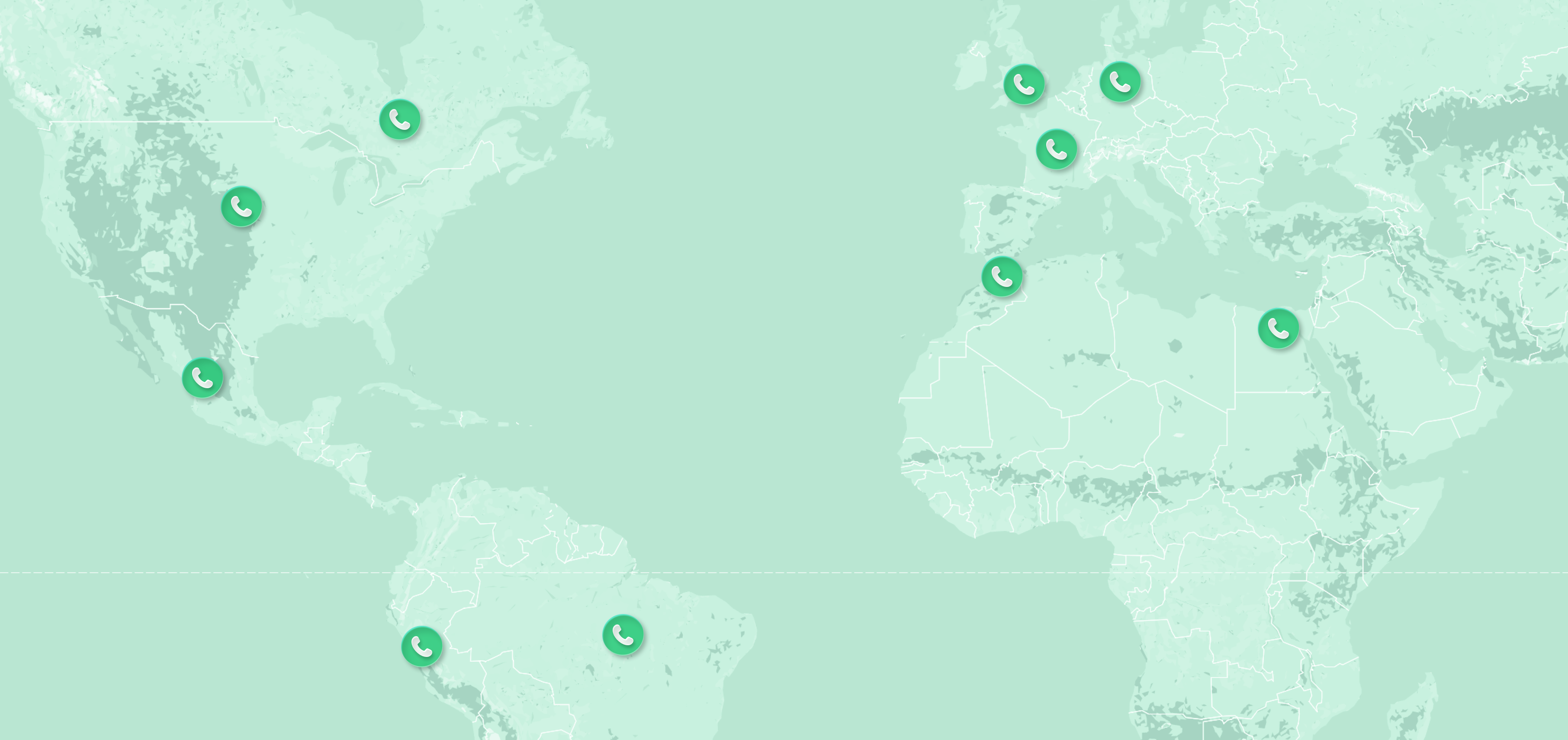 Message anywhere in the world with no hidden fees image