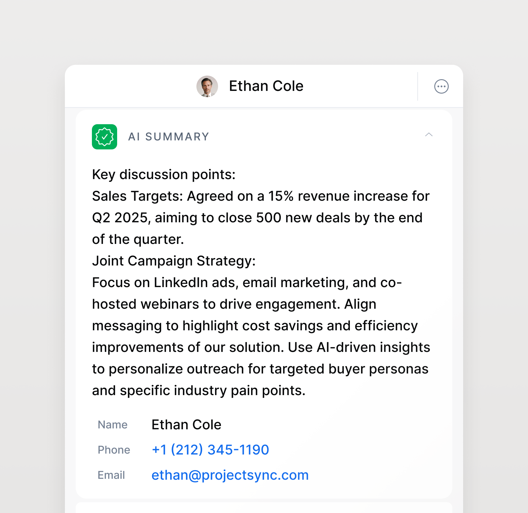 Stay focused on the conversation image