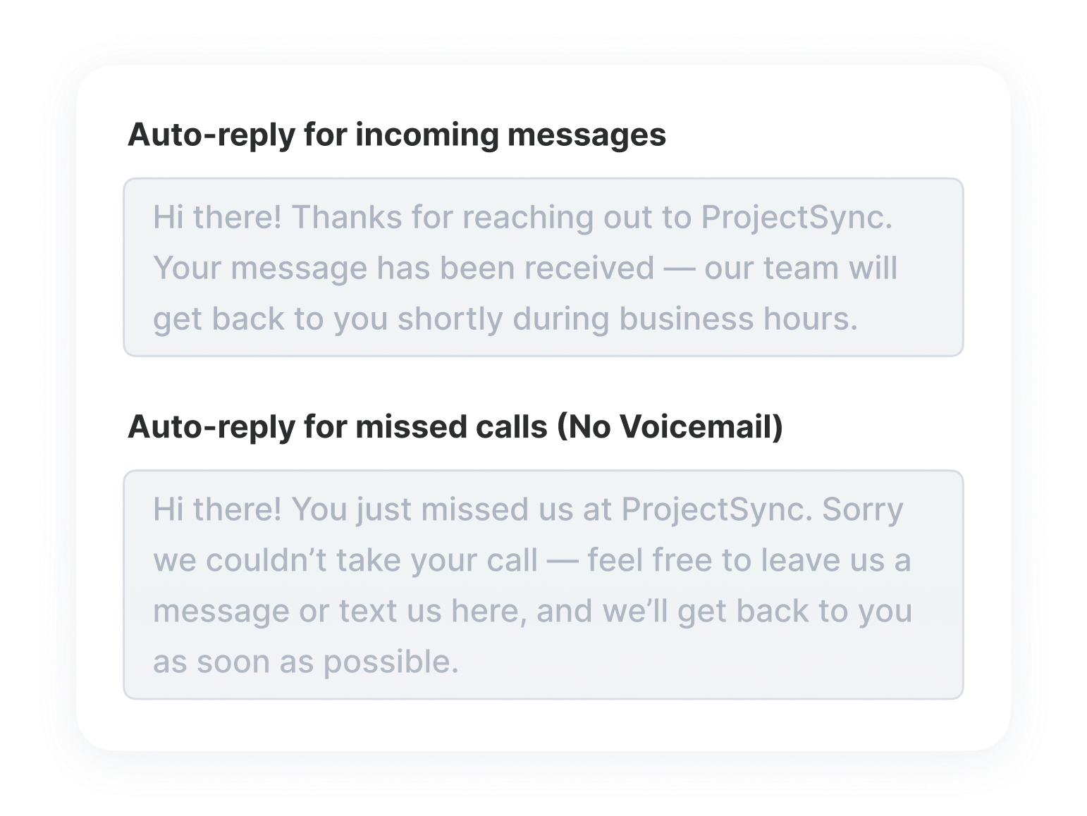 Automatic Message Replies for 24/7 Responsiveness image