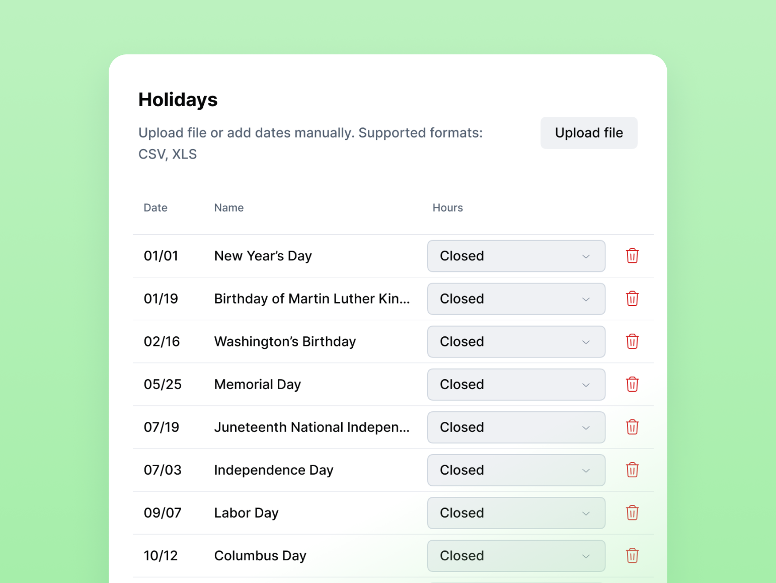 Flexible Business Hours Configuration image