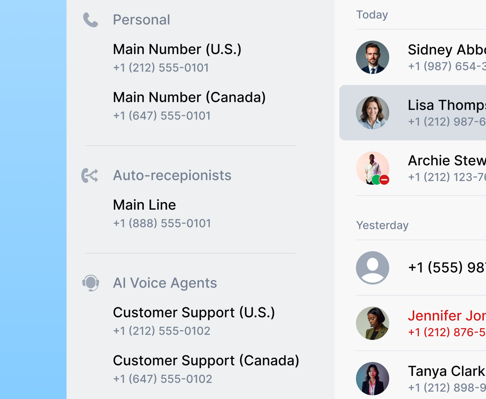 Get Local and Toll-Free Numbers in Minutes image