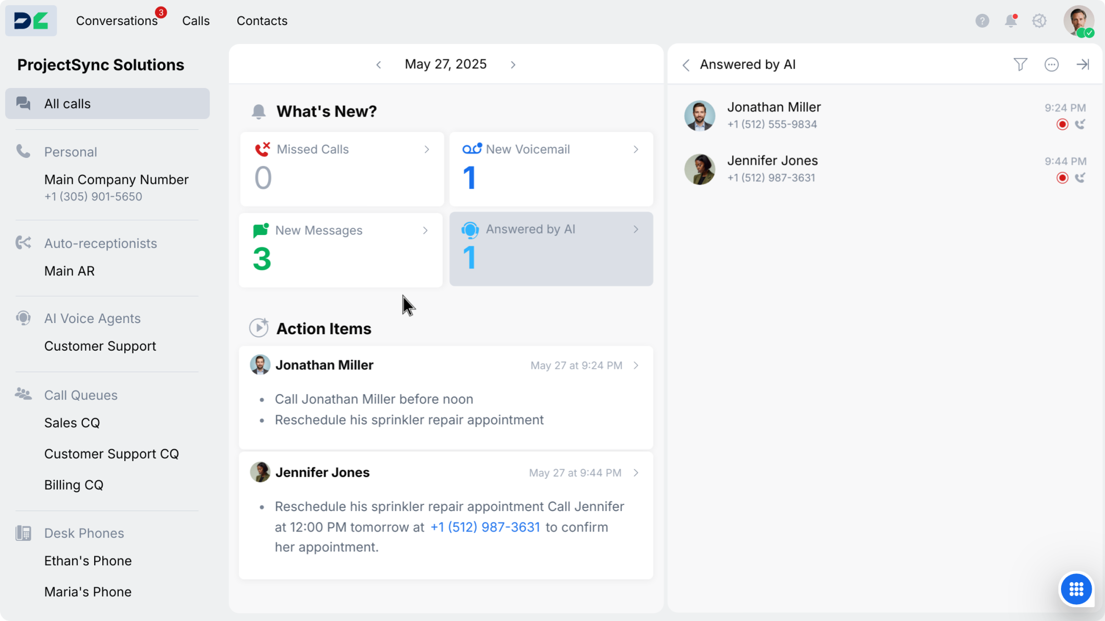 DialLink Home Animation