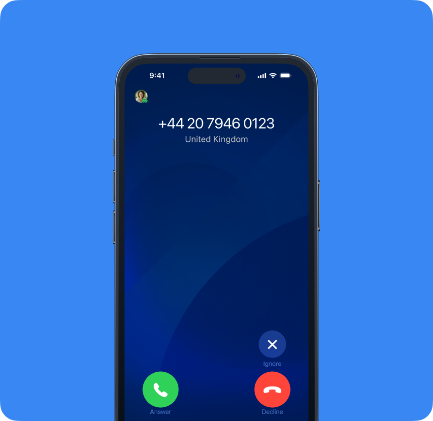 Build trust with a local phone number