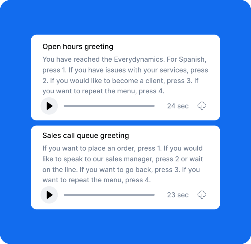 Create smooth and professional customer experience