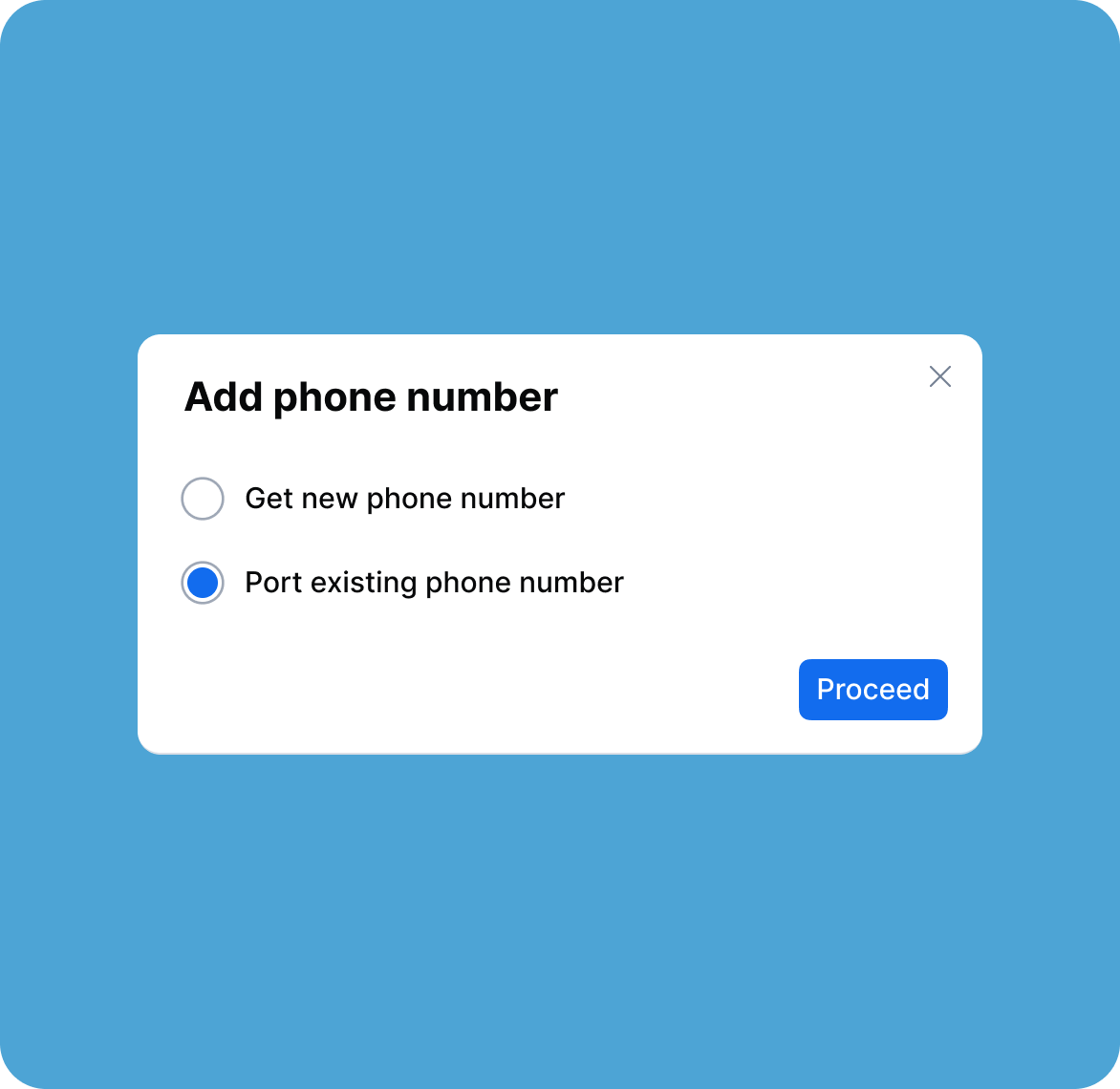 Add phone number