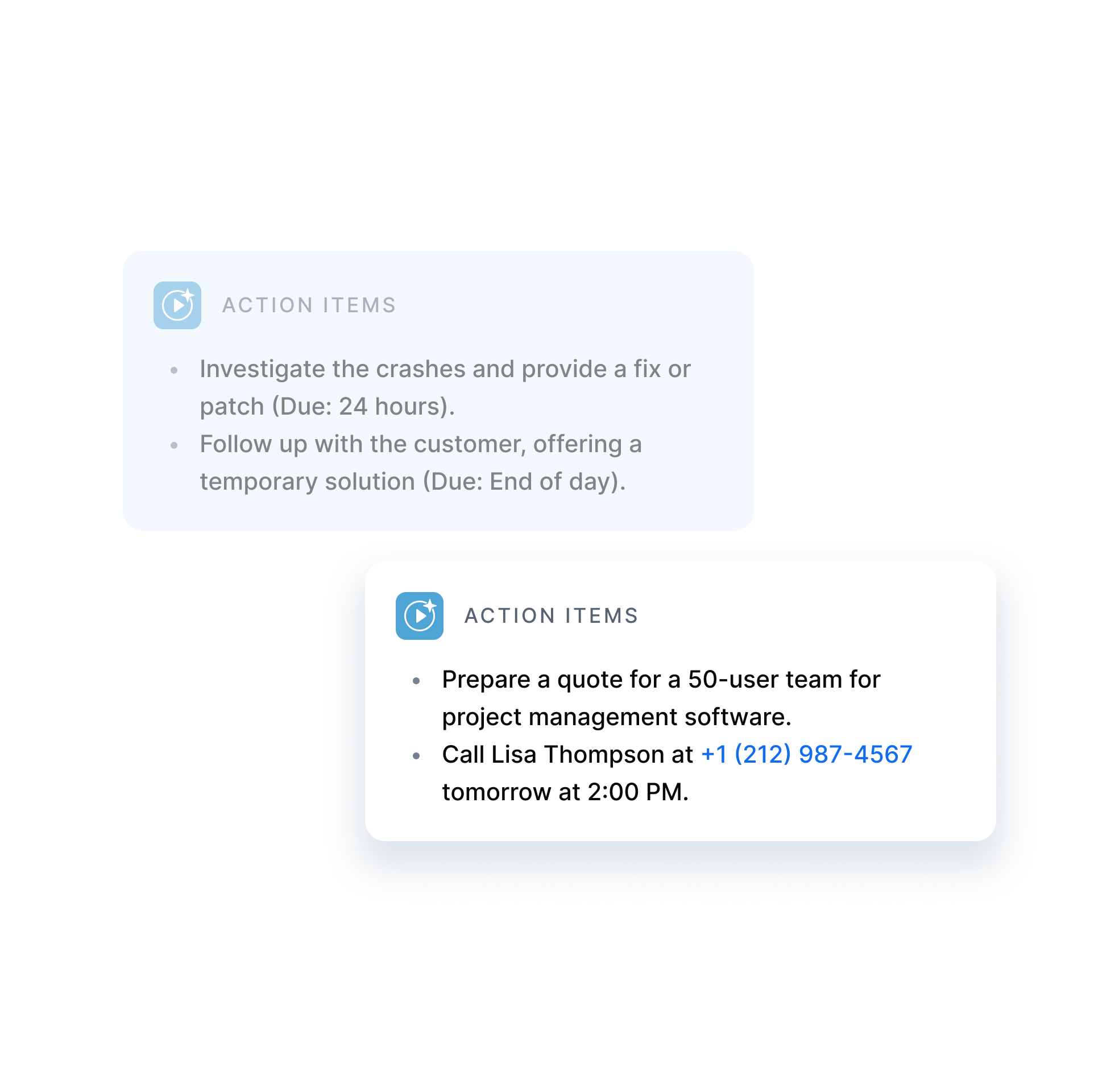 Free agents from repetitive post-call work image