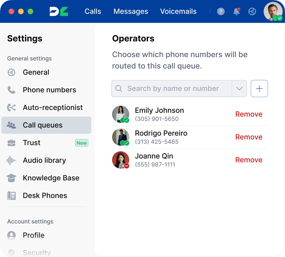 Incoming call handling