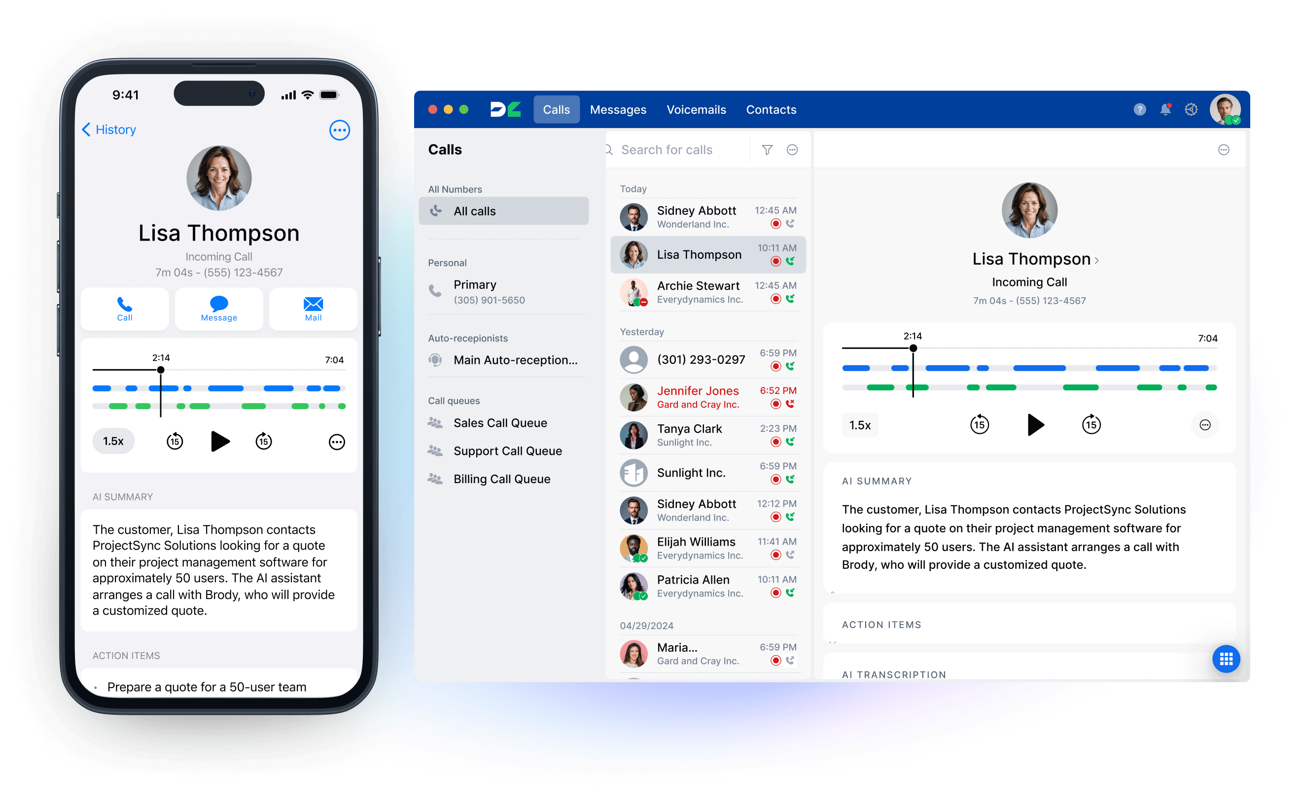 RingCentral vs. DialLink