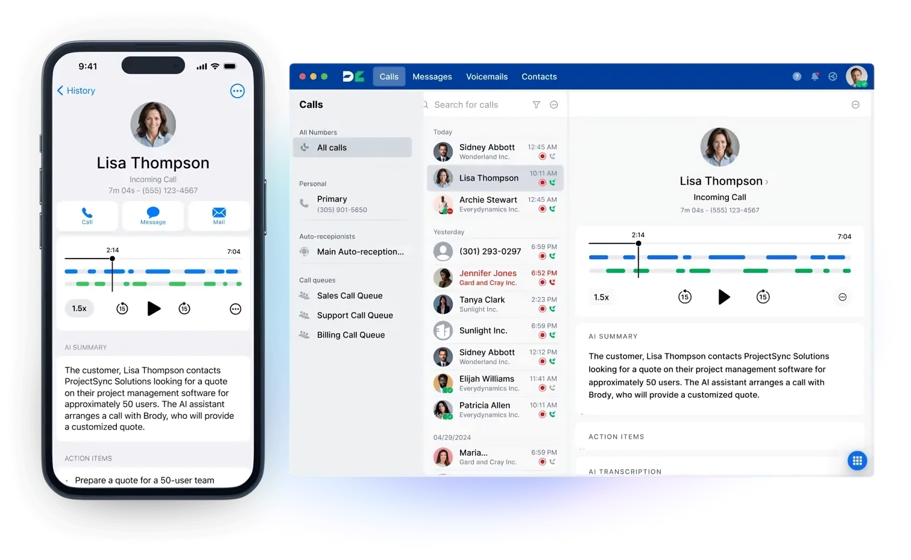 Aircall vs. DialLink