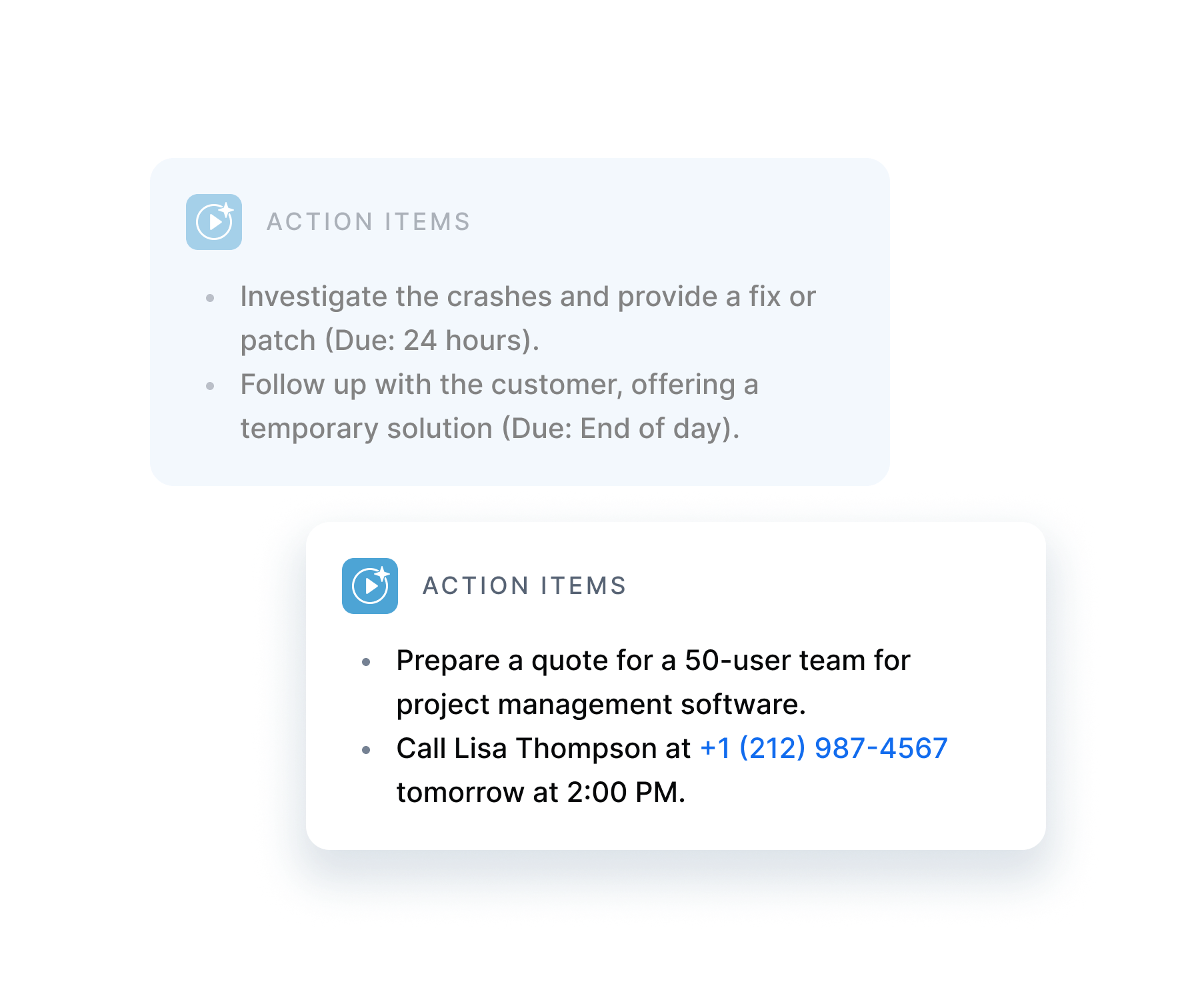Turn Conversations into Clear Next Steps image