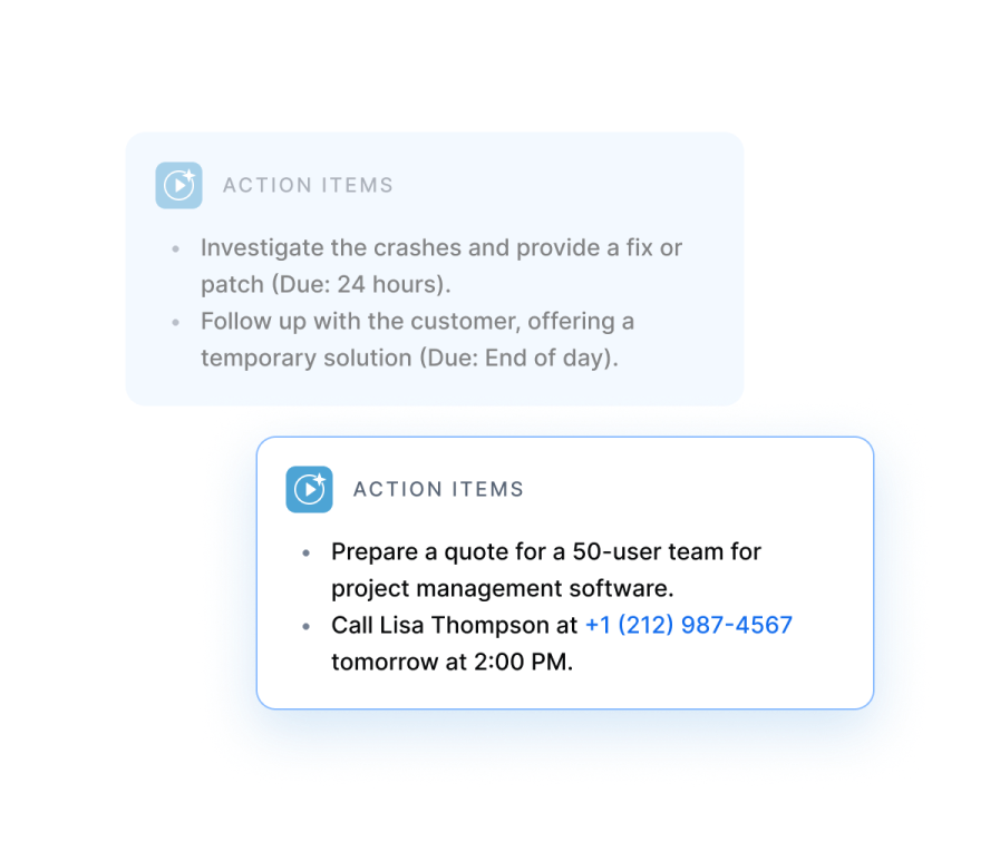 Turn Conversations into Clear Next Steps image