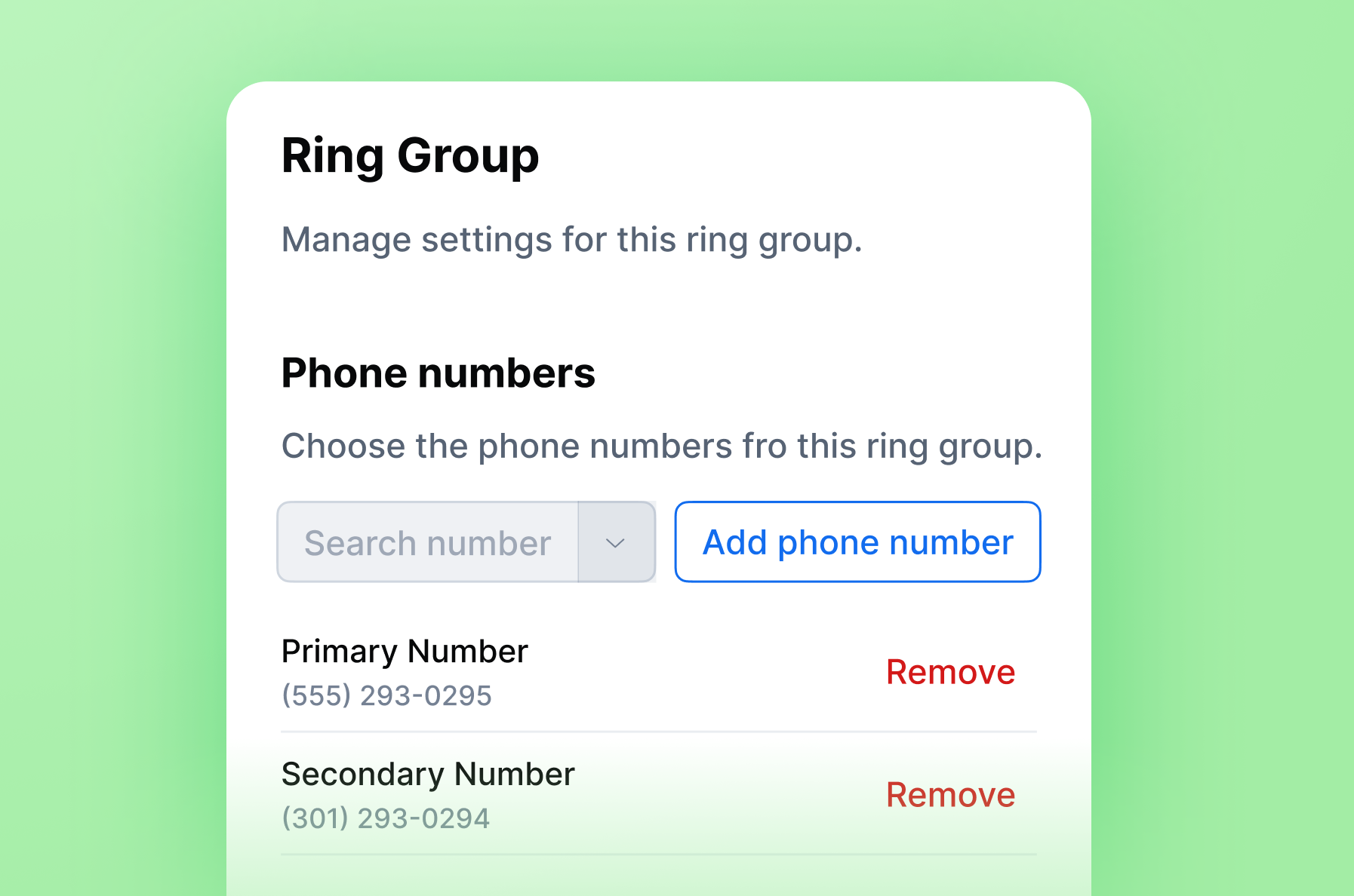 Ring Multiple Team Members at Once image