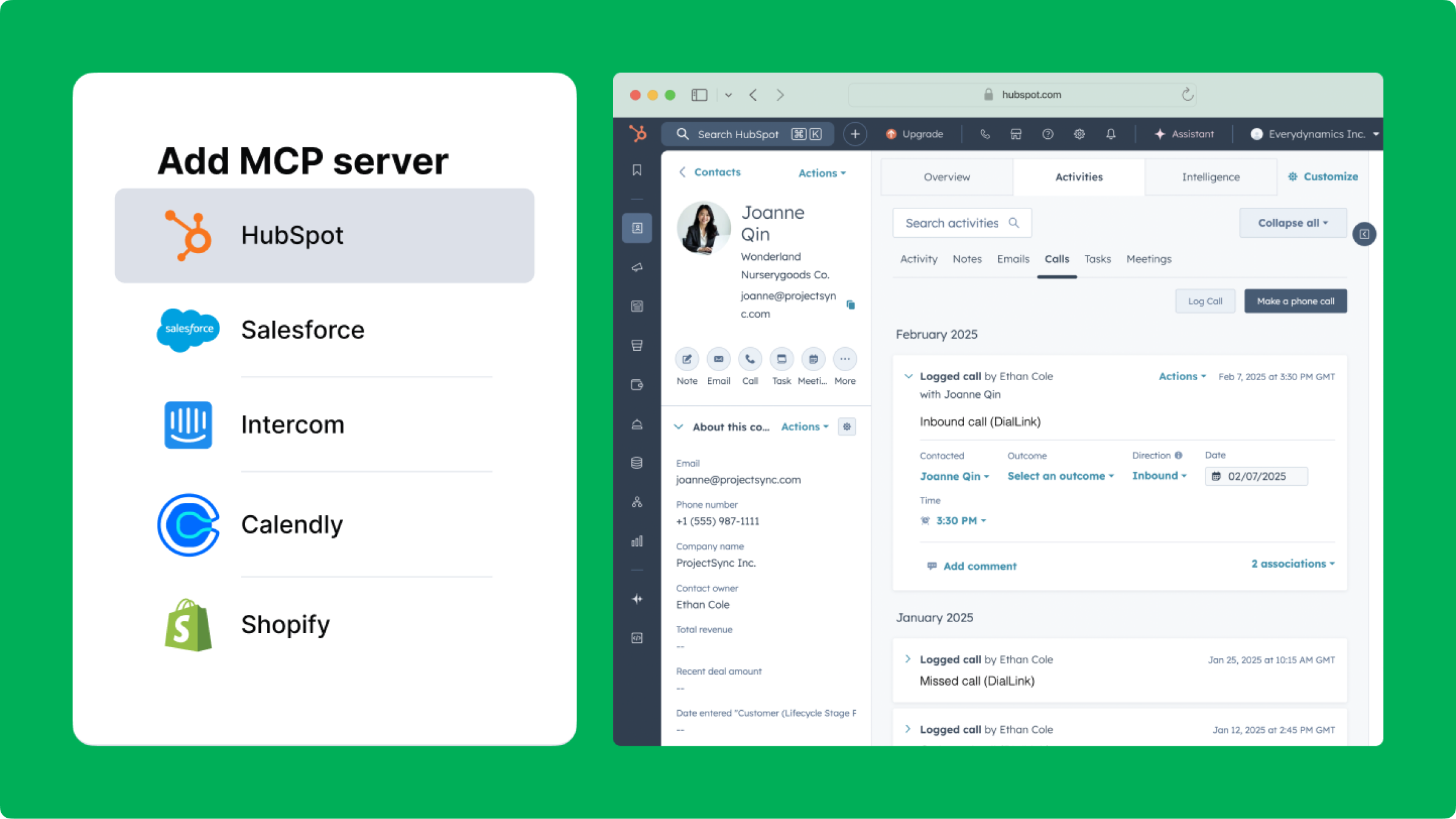 Cal.com integration for DialLink Cal.com integration in DialLink Integration Marketplace