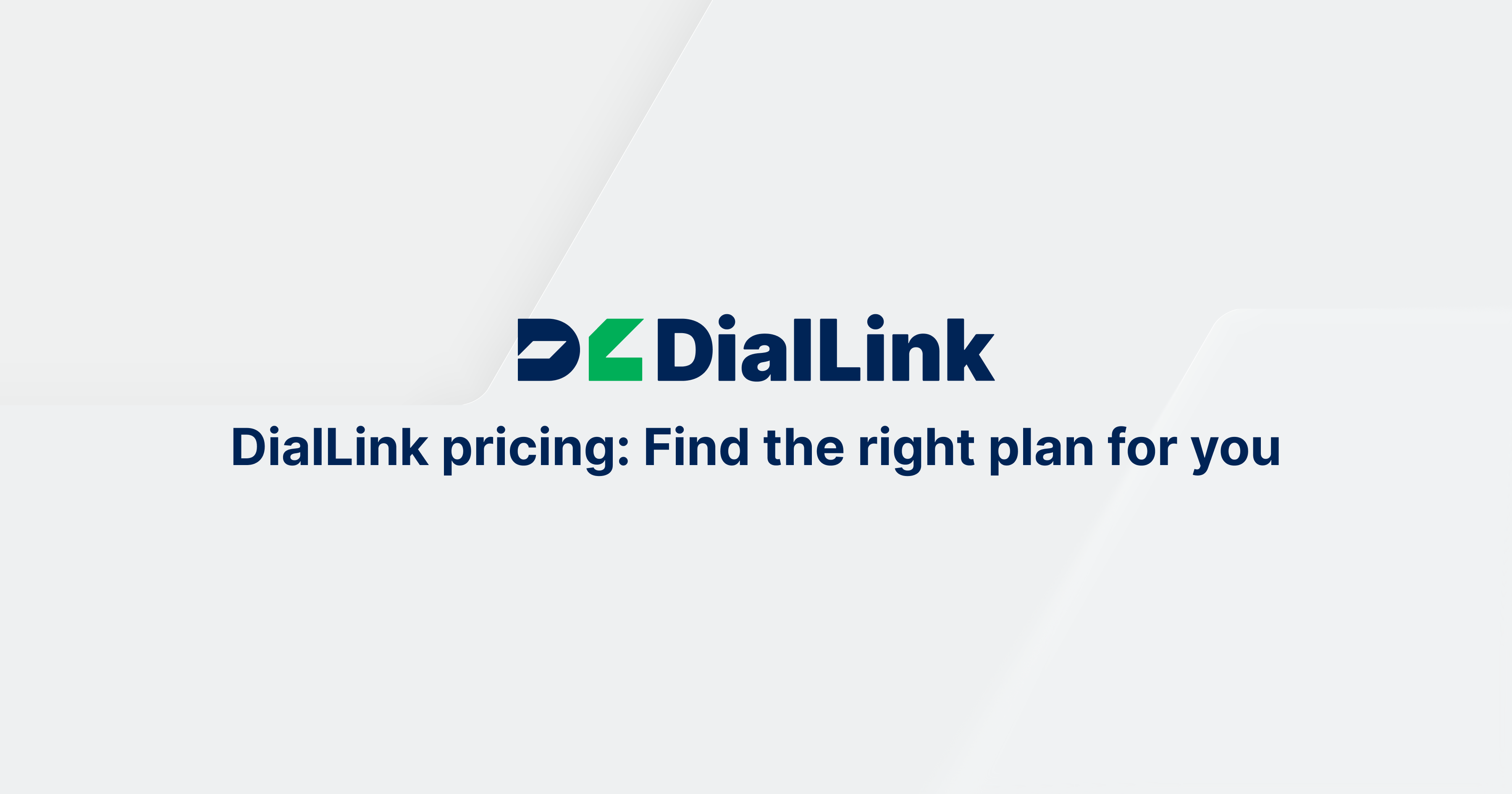 Business Phone System Plans & Pricing | DialLink