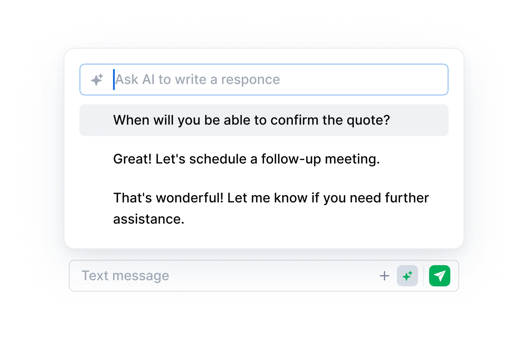 Respond faster to text messages image