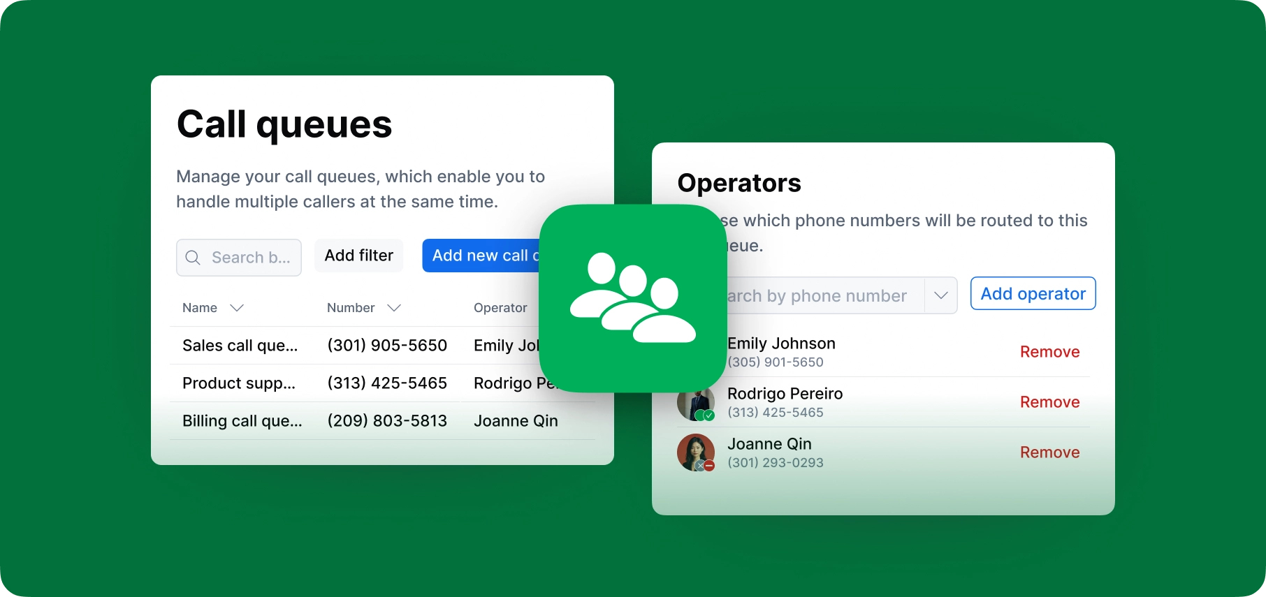 Handle multiple calls professionally and never miss a single call