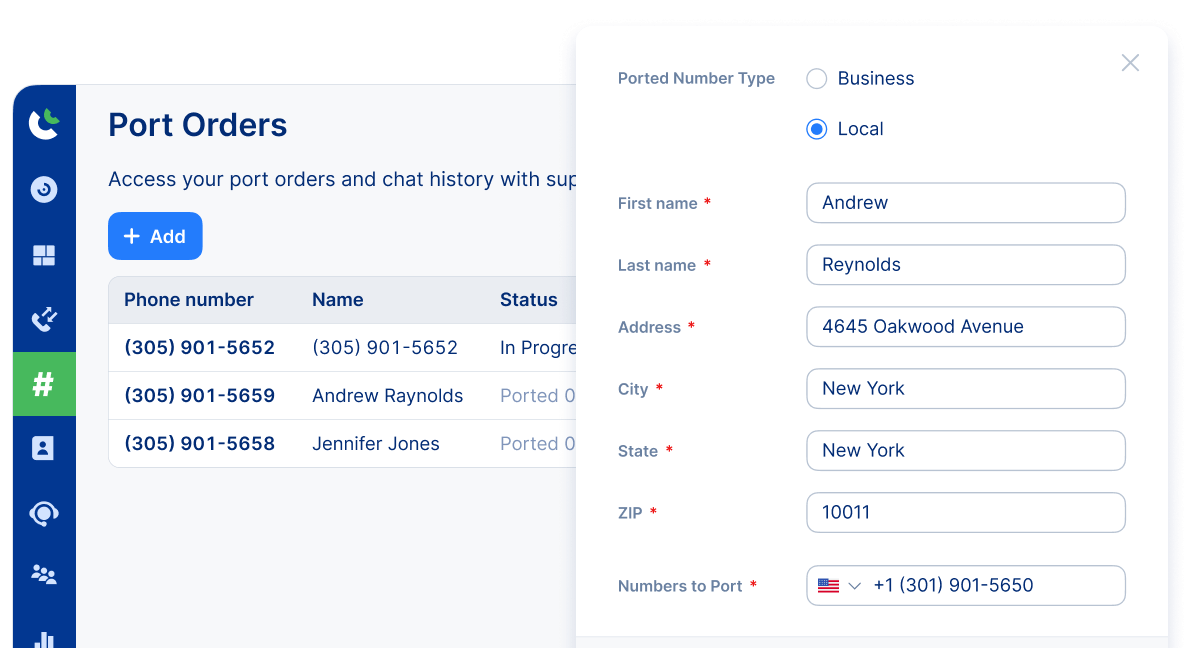 Number Porting